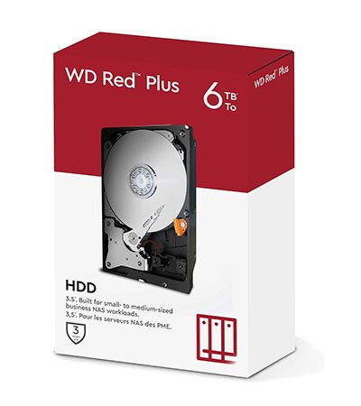 WD 6TB Red Plus NAS